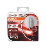 D1S 12/24V OSRAM XENARC NIGHT BREAKER LASER NEXT GEN +200% BOX 2 ks 66140XNN -HCB + darček