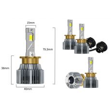 D2S/ D2R LED výbojka 35W, 12V, P32d-2, 6000k, CANBUS 66240