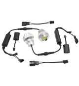 LED ŽIAROVKY ANGEL EYES 30W BMW 5 E60 E61 LCI 2007-2010 BIELA