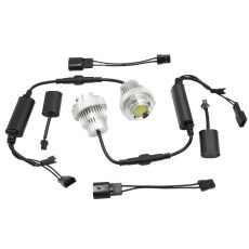 LED ŽIAROVKY ANGEL EYES 30W BMW 5 E60 E61 LCI 2007-2010 BIELA