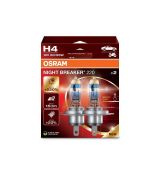 H4 OSRAM Night Breaker Laser +220% 64193NB220-2HB 12V P43t 2ks 60/55w