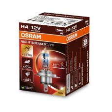 H4 OSRAM Night Breaker Laser +220% 64193NB220 12V P43t 60/55w